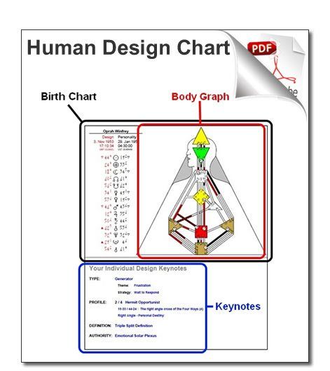 explain human design chart