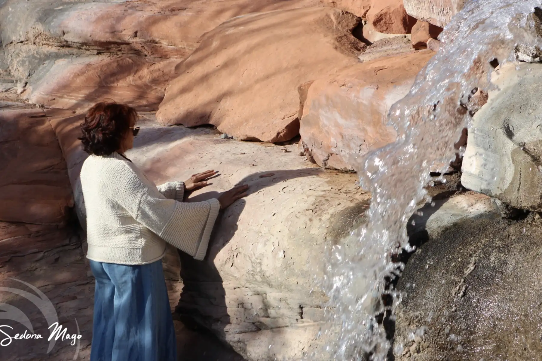 Waterfall at Sedona Mago
