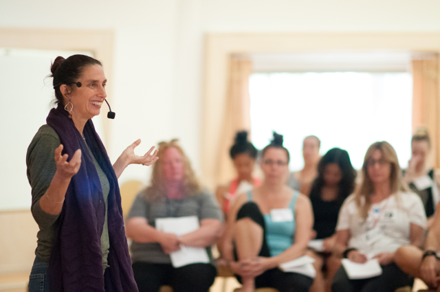 HeatherAsh Amara teaching a class in Sedona